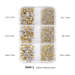 Nail Art Pointed Bottom Rhinestone Wholesale Suppliers Nail Art Crystal Accessories (S064)