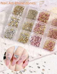 Nail Art Pointed Bottom Rhinestone Wholesale Suppliers Nail Art Crystal Accessories (S064)