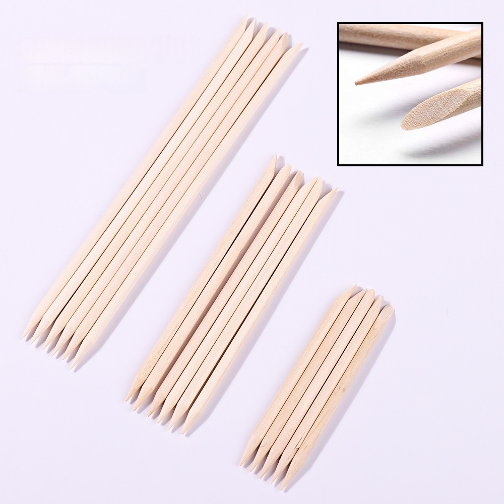 Nail Art Cuticle Wood Sticks Manicure Pusher Wholesale (NT38)