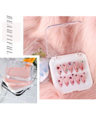 Wholesale Plastic Storage Box for Press On Nails Fake Nails Package Cases (C05)