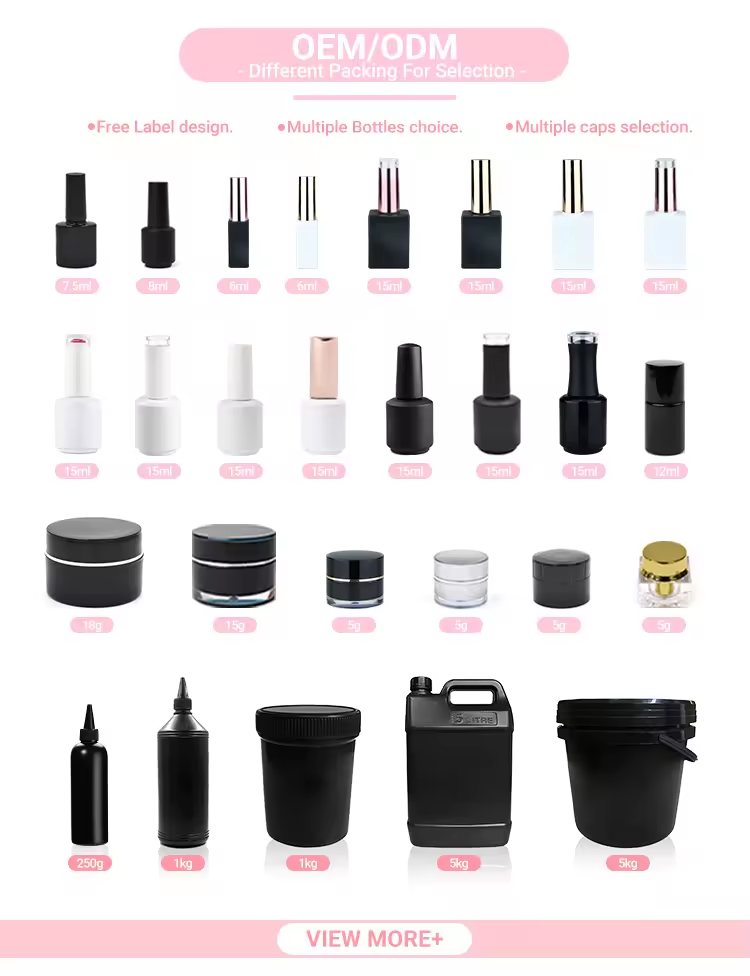 720 Colors, 0% HEMA/TPO Gel Polish Wholesale Nail Gel Polish (UG04)