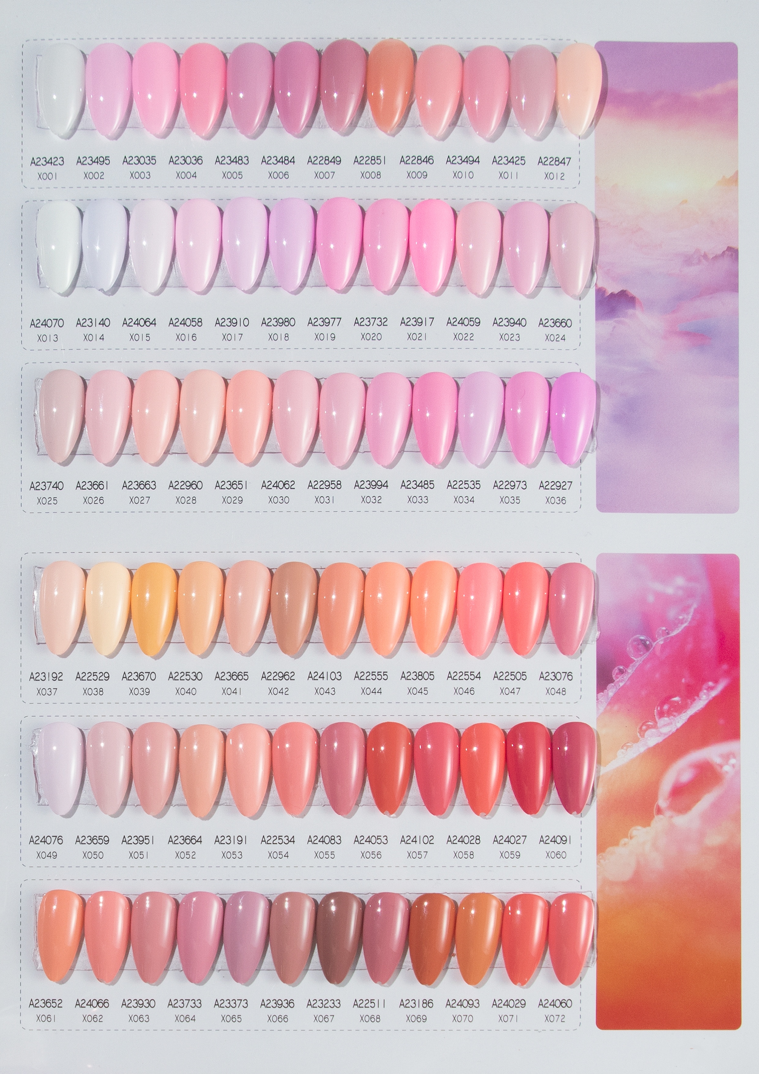 720 Colors 0% HEMA/TPO Gel Polish