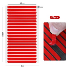Wholesale Double Sides Crystal False Nail Tips Adhesive Tapes Display Holder Strip Stickers (M05)
