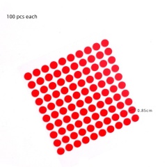 Wholesale Double Sides Crystal False Nail Tips Adhesive Tapes Display Holder Strip Stickers (M05)