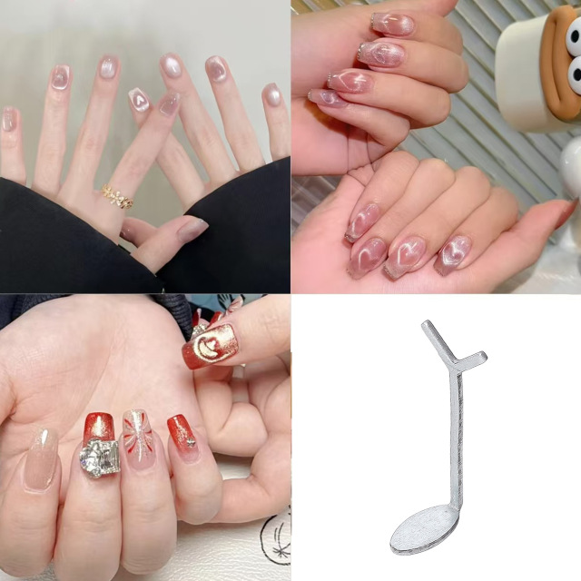 Cat Eye 3D Heart Shaped Creator Love Shapes on Nails Nail Art Accessories Tools Manicure Wholesale Suppliers (M06)