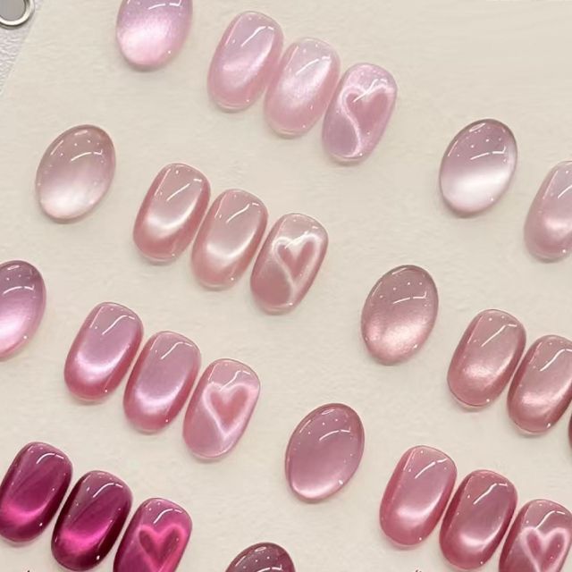 Cat Eye 3D Heart Shaped Creator Love Shapes on Nails Nail Art Accessories Tools Manicure Wholesale Suppliers (M06)