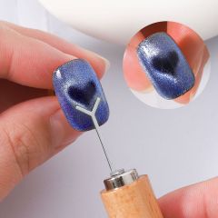 Cat Eye 3D Heart Shaped Creator Love Shapes on Nails Nail Art Accessories Tools Manicure Wholesale Suppliers (M06)
