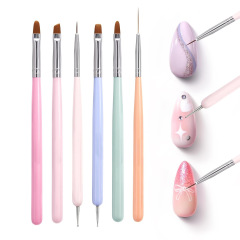 Nail Tool Bulk Orders OEM Nail Brushes Customized Manicure Tool Sets (B018)