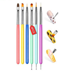 Nail Tool Bulk Orders OEM Nail Brushes Customized Manicure Tool Sets (B018)