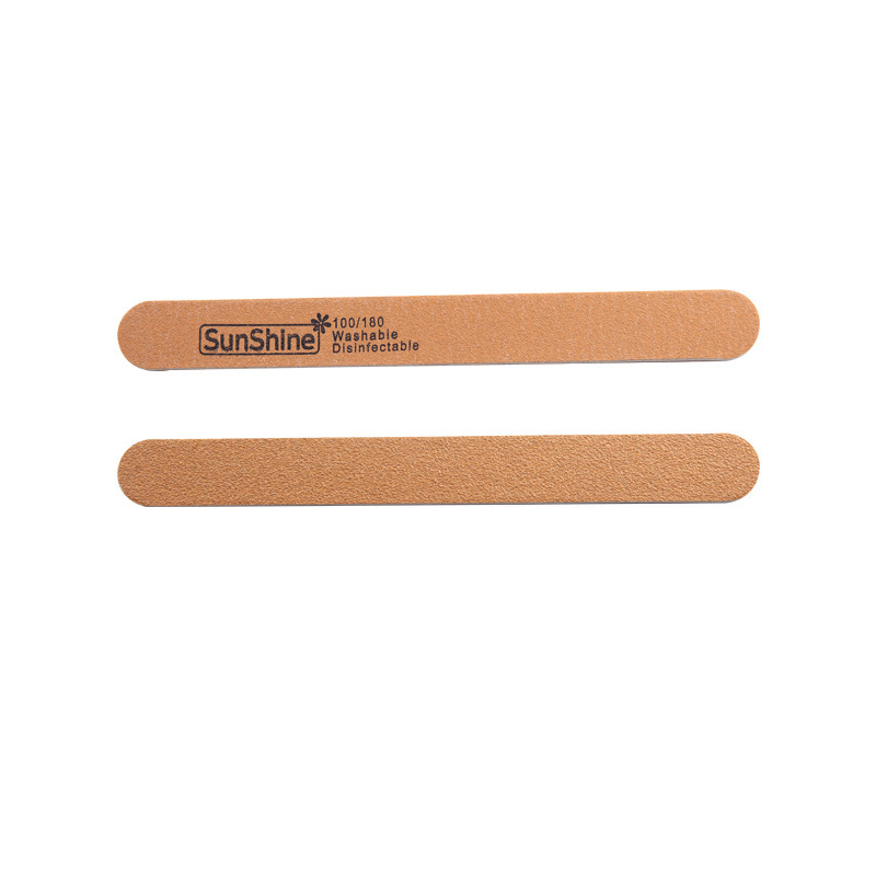 Customized Nail Art Sanding Files OEM Manicure Thin Nail Files (FF02)