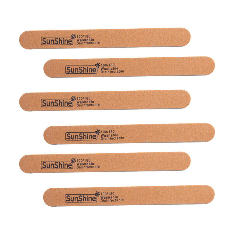 Customized Nail Art Sanding Files OEM Manicure Thin Nail Files (FF02)