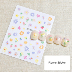Wholesale Spring Nail Art Stickers Cute Nails DIY Flower Manicure Accessories (NPP49)