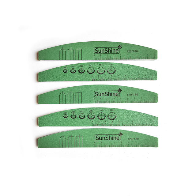 OEM Double Sided Nail Files Manicure Sanding File Tools (FF29)