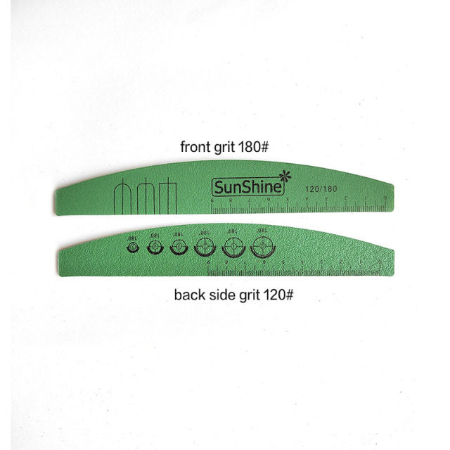 OEM Double Sided Nail Files Manicure Sanding File Tools (FF29)