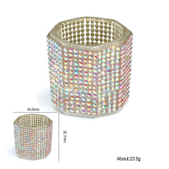 Full Crystal Rhinestones Luxury Nail Art Dappen Dishes Shiny Manicure Liquid Cups (C06)
