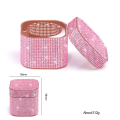 Full Crystal Rhinestones Luxury Nail Art Dappen Dishes Shiny Manicure Liquid Cups (C06)