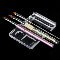 2026 High Quality Nail Brush Holders with Gel Color Palette Manicure Tool Supplies (B021)