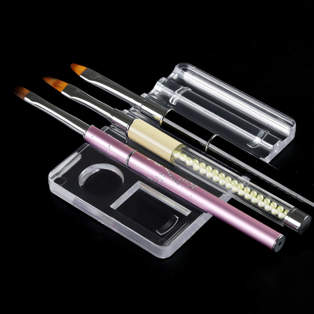 2026 High Quality Nail Brush Holders with Gel Color Palette Manicure Tool Supplies (B021)