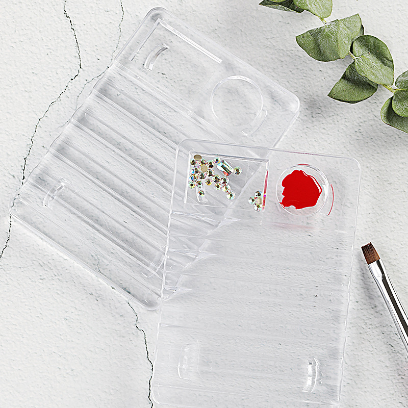 2026 High Quality Nail Brush Holders with Gel Color Palette Manicure Tool Supplies (B021)