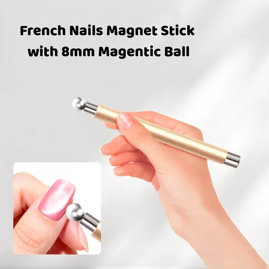 Wholesale French Manicure Dual-Ended Magnet Bar with Magnetic Ball (M48)