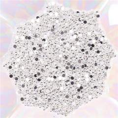 Wholesale Half-round Metal Rivet Nail Art  Pearls Manicure Accessories(D33)