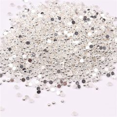Wholesale Half-round Metal Rivet Nail Art  Pearls Manicure Accessories(D33)