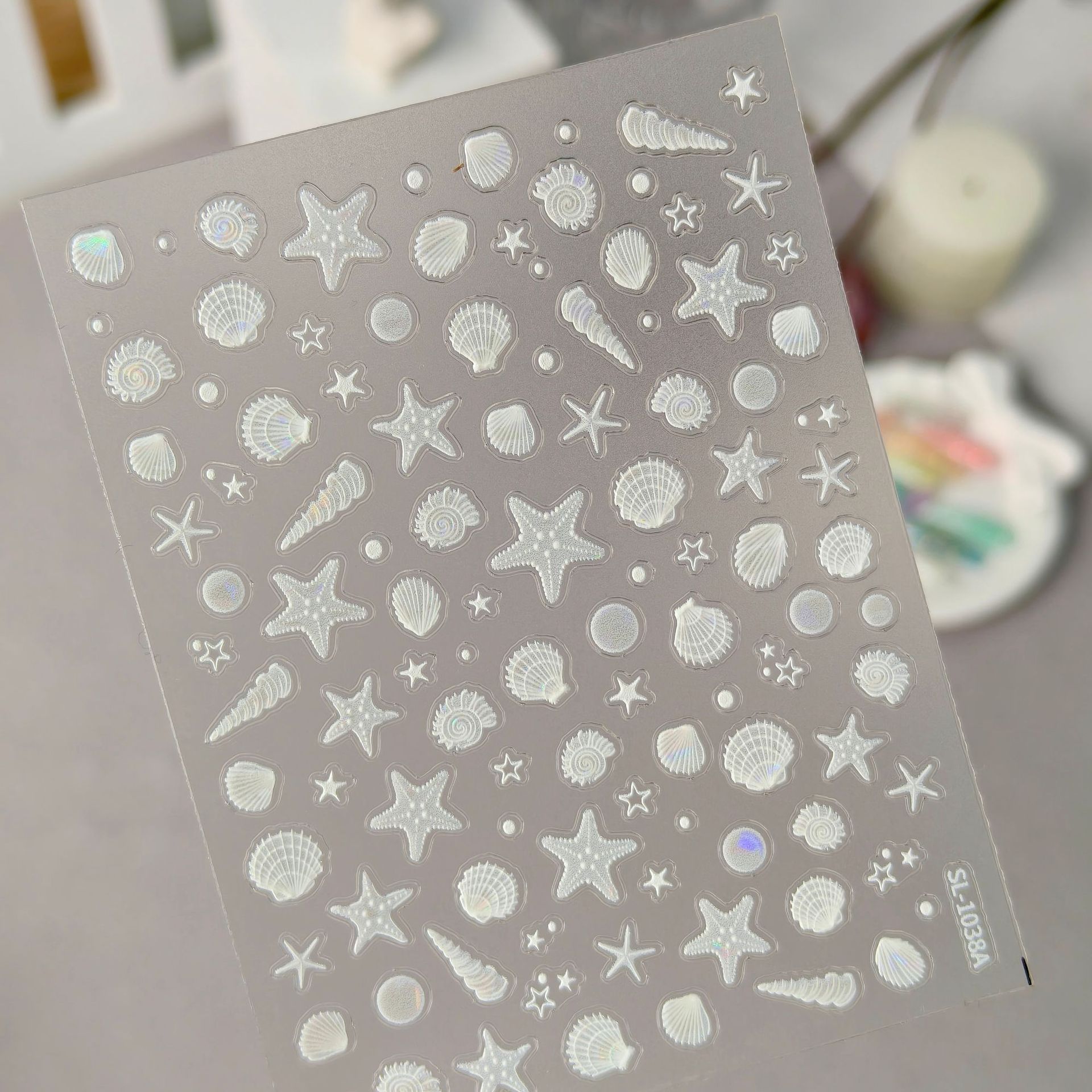Wholesale Salon Summer Ocean Nail Art Stickers Manicure Supplies (NPP53)