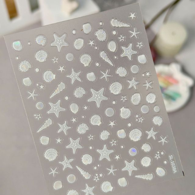 Wholesale Salon Summer Ocean Nail Art Stickers Manicure Supplies (NPP53)