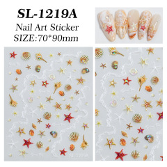 Wholesale Salon Summer Ocean Nail Art Stickers Manicure Supplies (NPP53)
