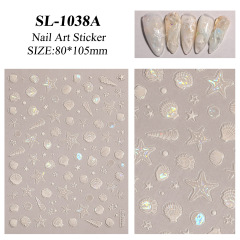 Wholesale Salon Summer Ocean Nail Art Stickers Manicure Supplies (NPP53)