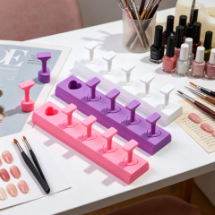 2026 Non-Magnetic Nail Stand for Press-On & False Nails (M07)