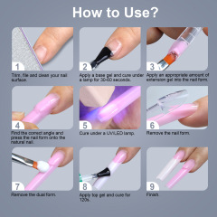 Wholesale Space French Dual Nail Forms For Salon (NT62)