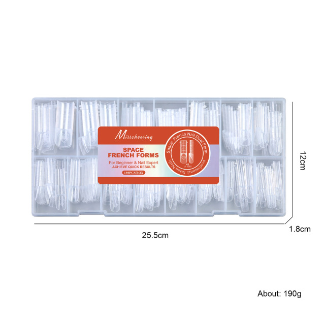 Wholesale Space French Dual Nail Forms For Salon (NT62)