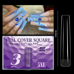 Wholesale 5XL Extra Long Nail Tips For Beauty Salon