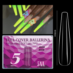 Wholesale 5XL Extra Long Nail Tips For Beauty Salon