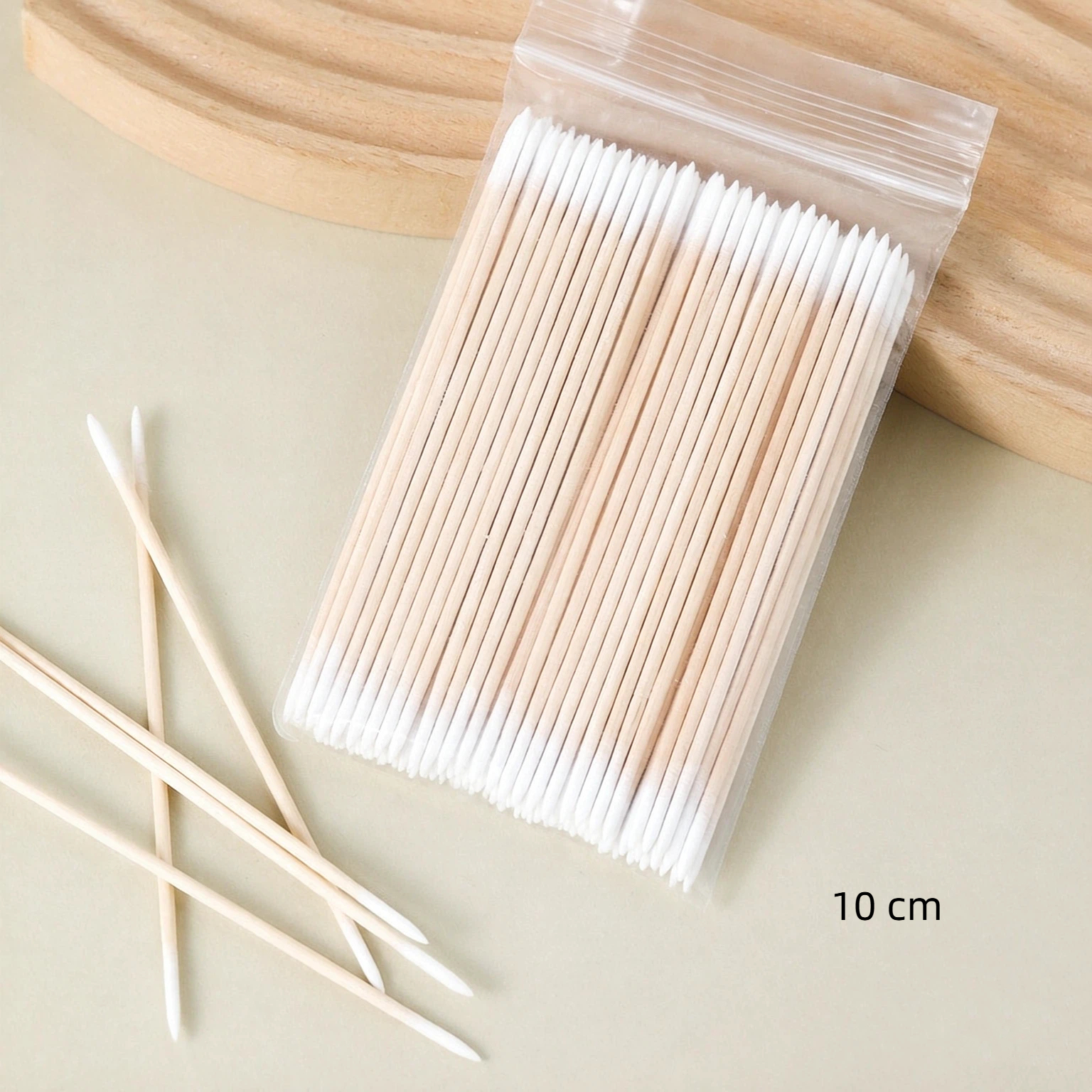 Double-Headed Nail Art Glue Removal Cotton Swabs Make Up Tools (M08)