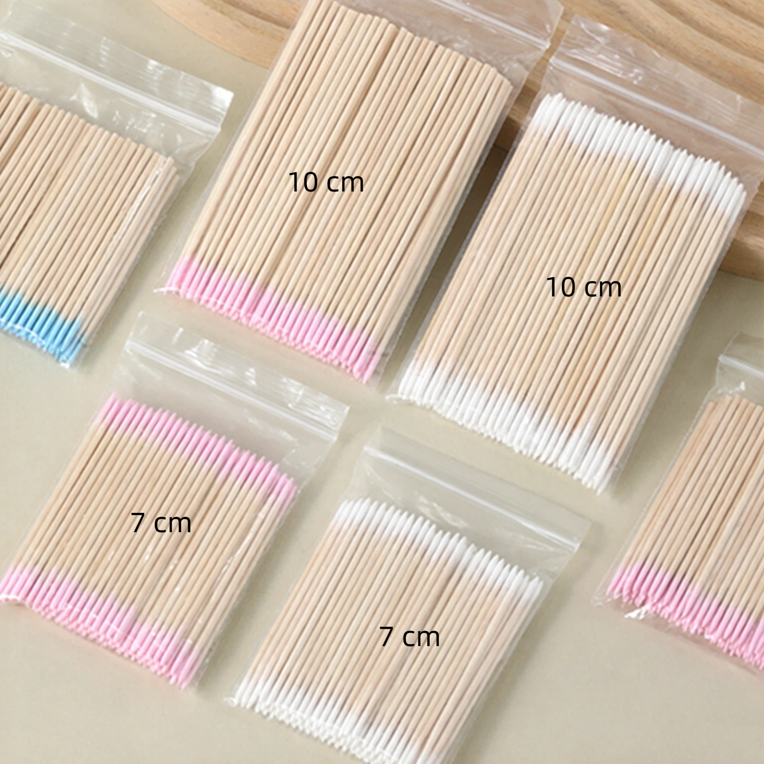 Double-Headed Nail Art Glue Removal Cotton Swabs Make Up Tools (M08)