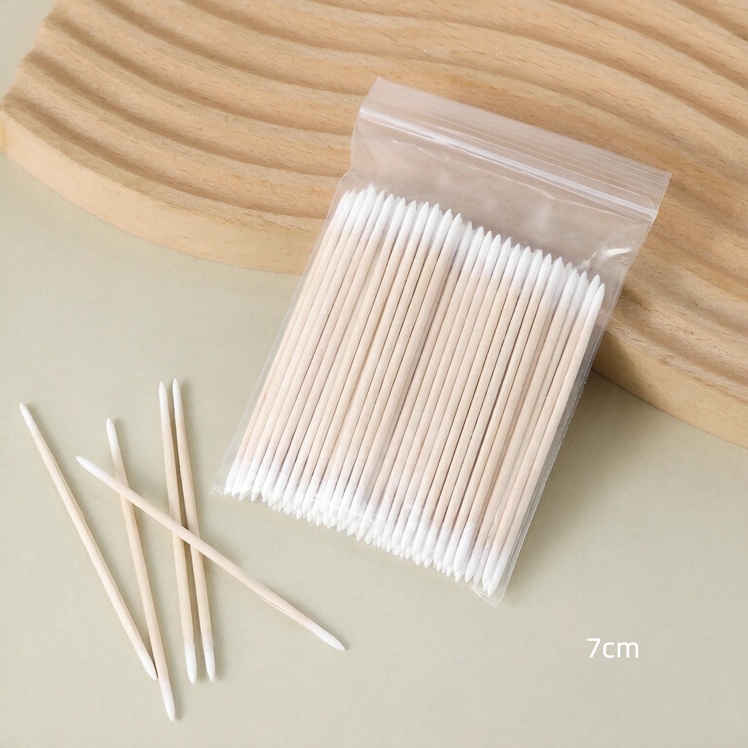 Double-Headed Nail Art Glue Removal Cotton Swabs Make Up Tools (M08)