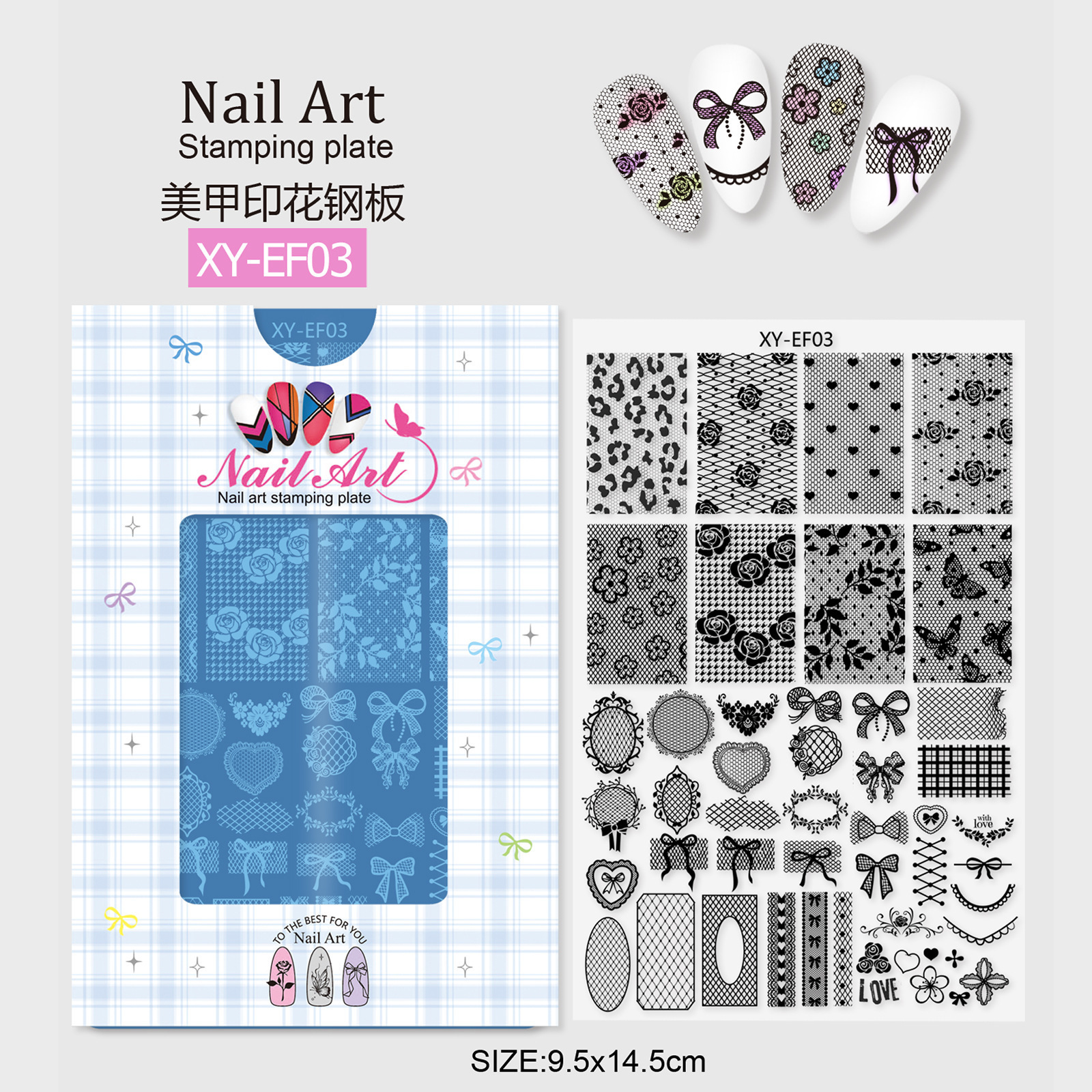 Wholesale New Arrival 20-Design Nail Stamping Plates (SNA11)