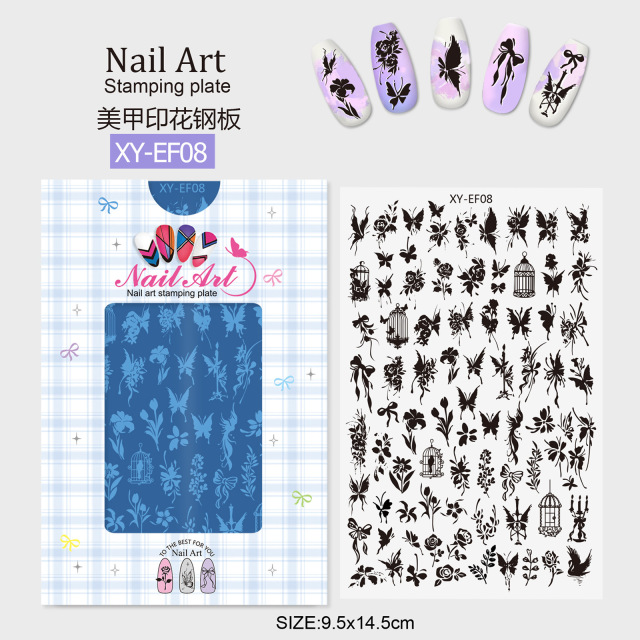 Wholesale New Arrival 20-Design Nail Stamping Plates (SNA11)