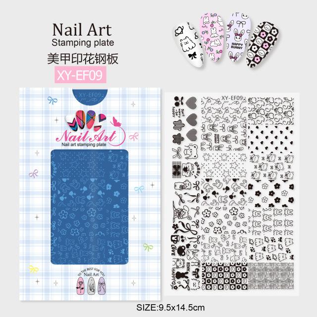 Wholesale New Arrival 20-Design Nail Stamping Plates (SNA11)
