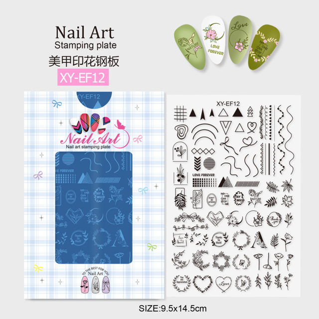 Wholesale New Arrival 20-Design Nail Stamping Plates (SNA11)