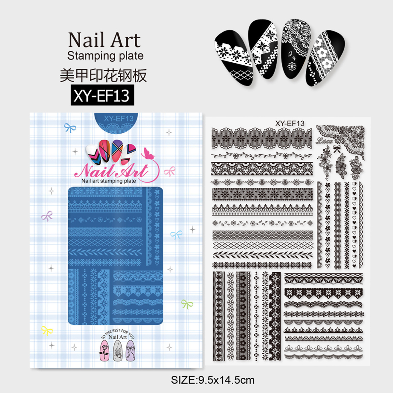Wholesale New Arrival 20-Design Nail Stamping Plates (SNA11)