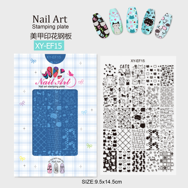 Wholesale New Arrival 20-Design Nail Stamping Plates (SNA11)