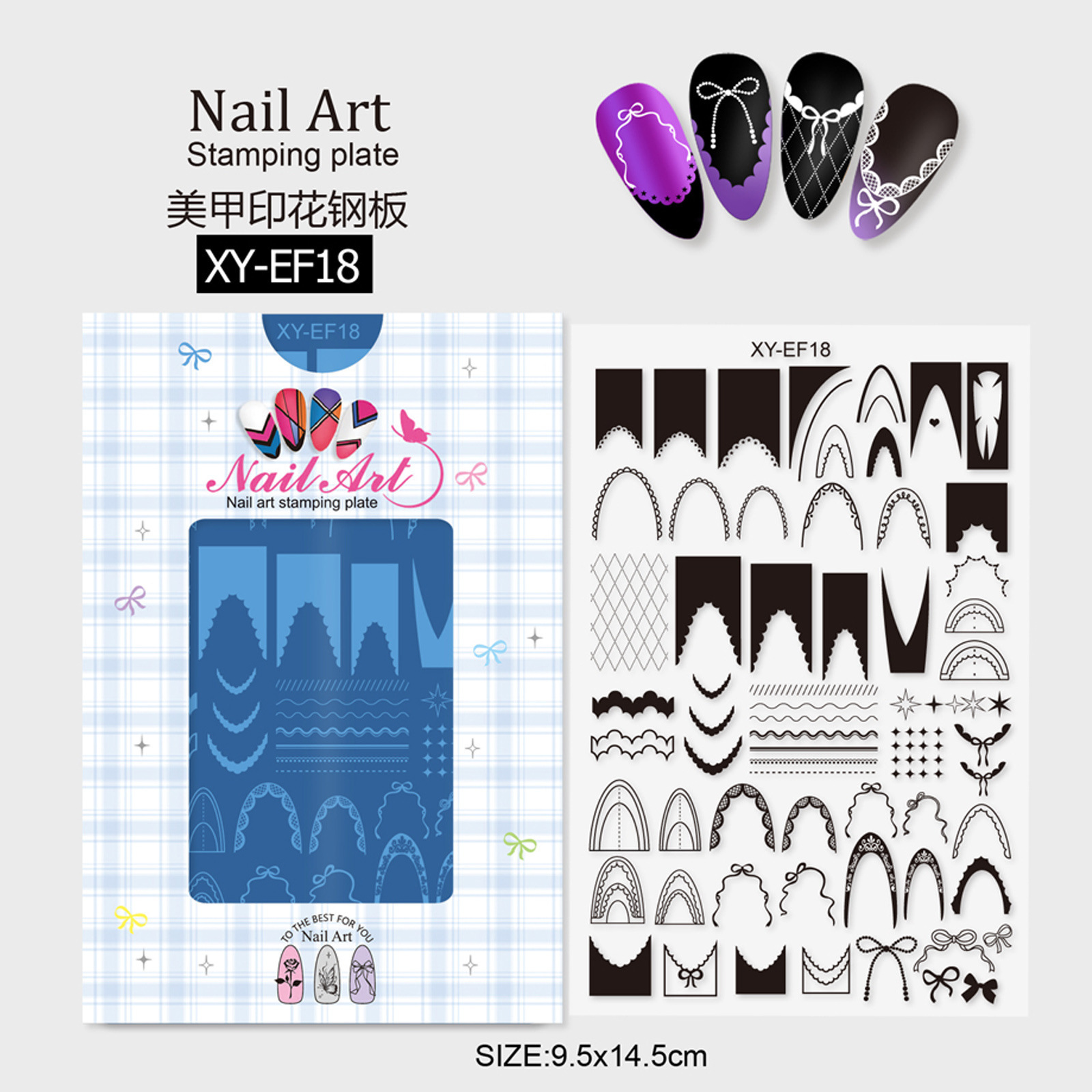 Wholesale New Arrival 20-Design Nail Stamping Plates (SNA11)