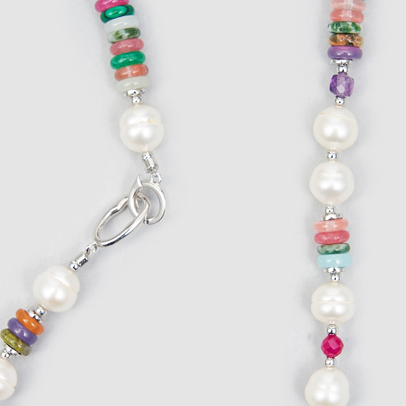 Original  handmade  natural pearls Necklace OHGGRN24135