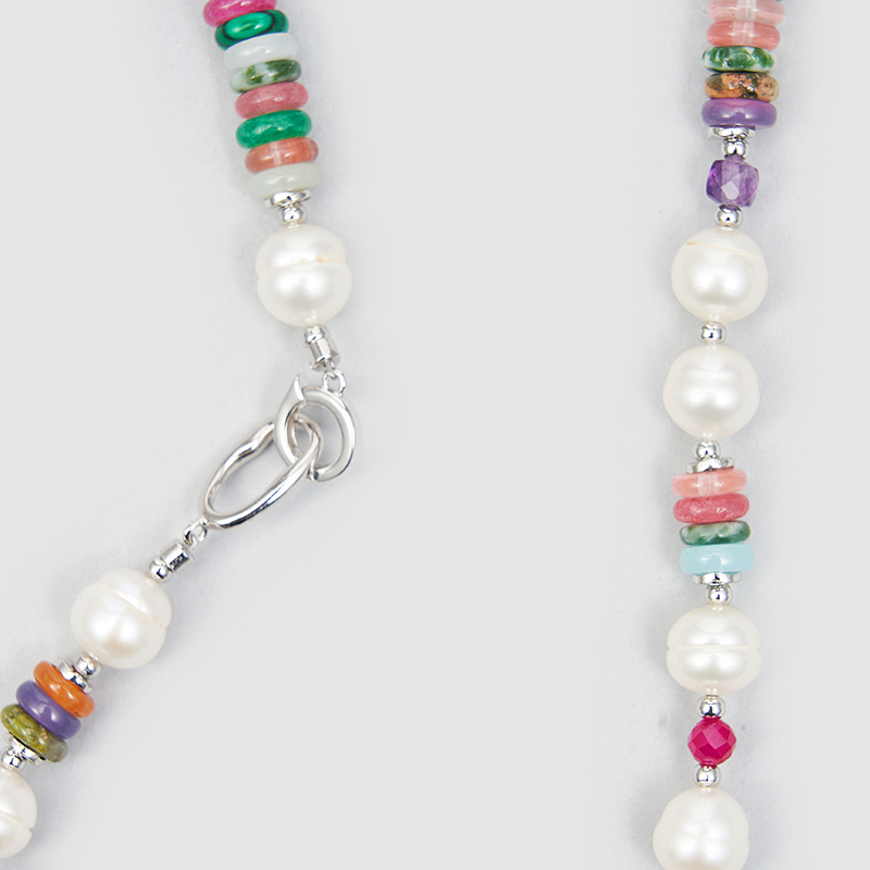 Original  handmade  natural pearls Necklace OHGGRN24135