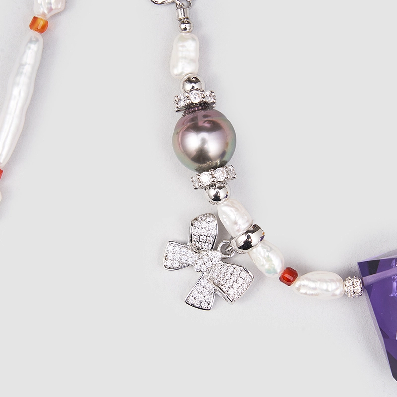Original Handmade Natural Pearls collar  by OHGG - OHGGRN24170