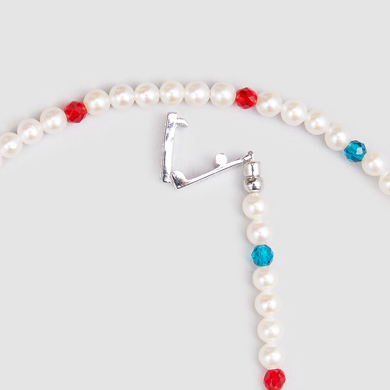 Original Handmade Natural Pearls collar  by OHGG - OHGGRN24174