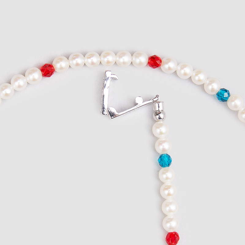 Original Handmade Natural Pearls collar  by OHGG - OHGGRN24174